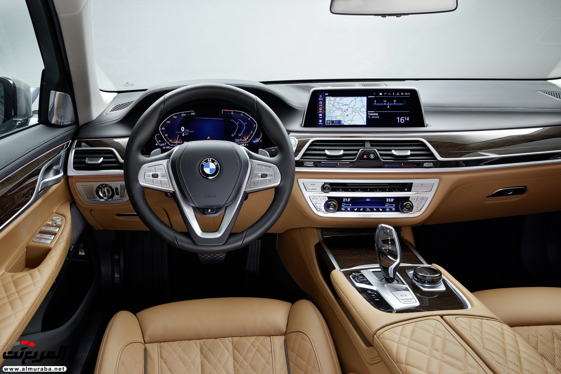 بي ام دبليو الفئة السابعة 2020 المحدثة تكشف نفسها رسمياً "صور ومواصفات" BMW 7 Series 44