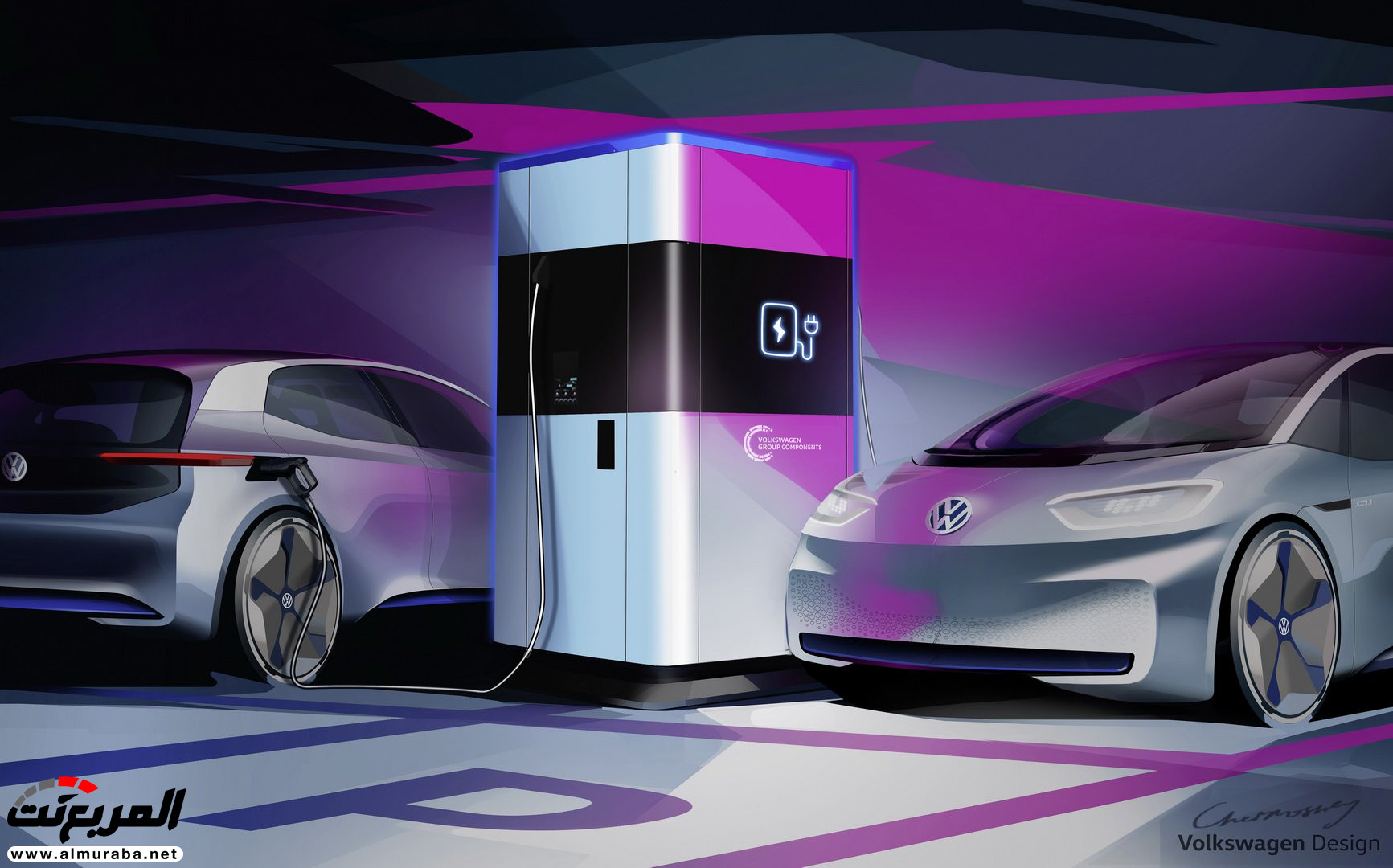 فولكس واجن تصنع بنوك طاقة متنقلة للسيارات الكهربائية 3