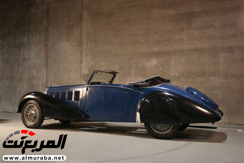 "بالفيديو والصور" 3 سيارات بوجاتي صنعت قبل الحرب العالمية الثانية تعرض في مزاد عالمي 6