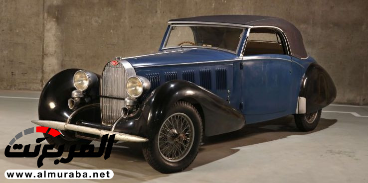 "بالفيديو والصور" 3 سيارات بوجاتي صنعت قبل الحرب العالمية الثانية تعرض في مزاد عالمي 30