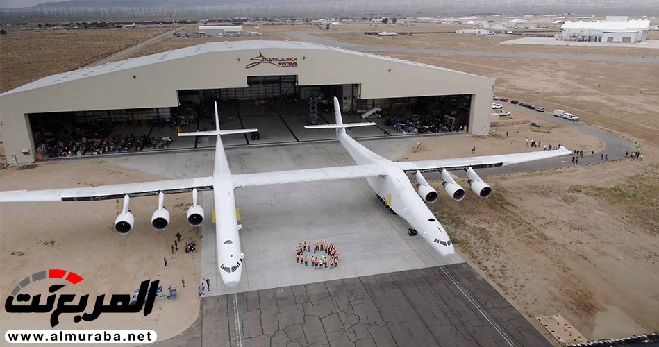 "بالفيديو والصور" نجاح أول رحلة طيران لأكبر طائرة في العالم 3