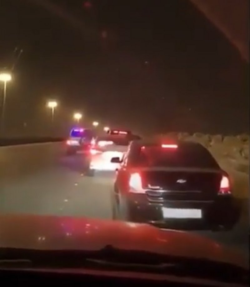 "بالفيديو" المرور السري يضبط متهورين يسيرون بسرعة 200 كم/ساعة داخل طرق الرياض 1