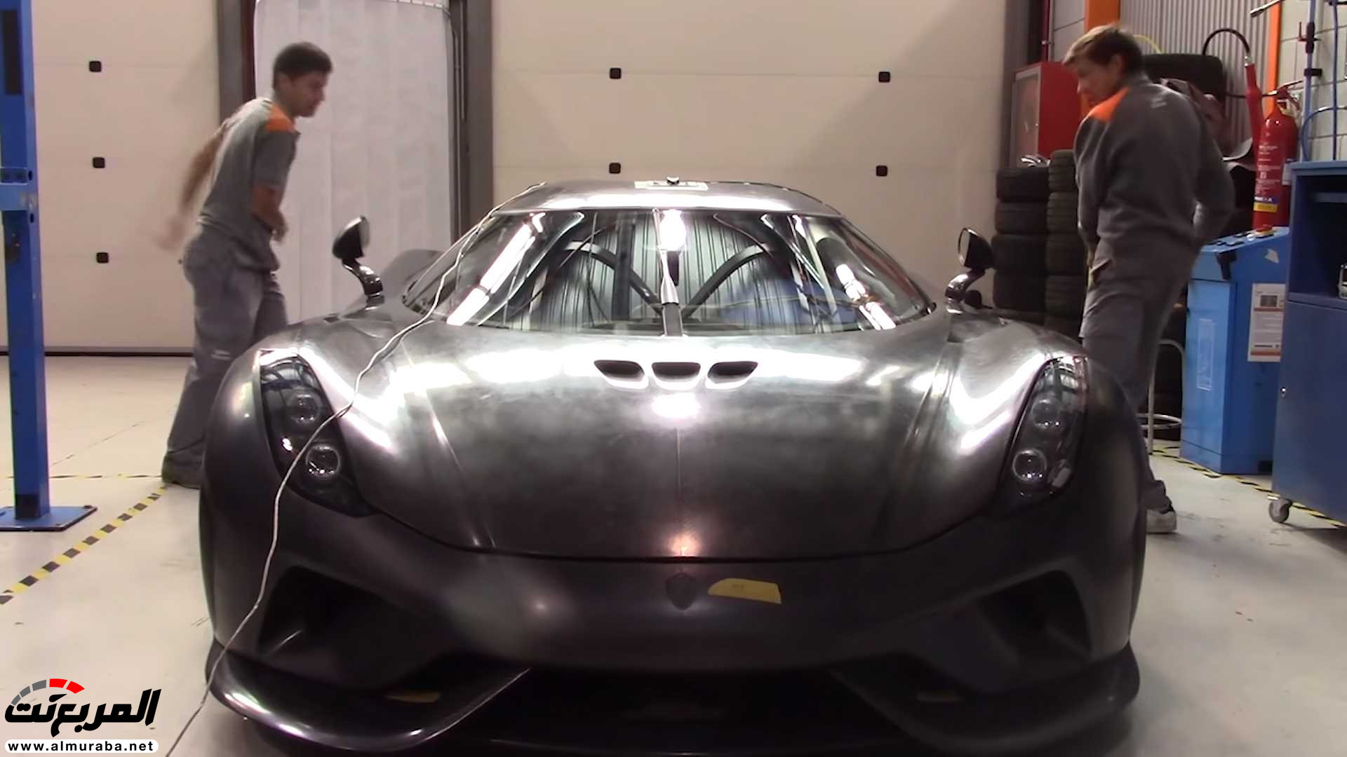 "بالفيديو" اختبار تصادم سيارة كوينيجسيج بقيمة 7.5 مليون ريال! 26