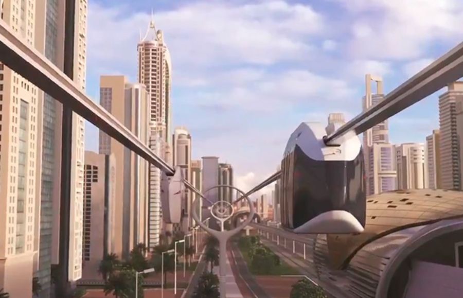 نقل الركاب في الهواء بين أبراج مدينة دبي قريباً!