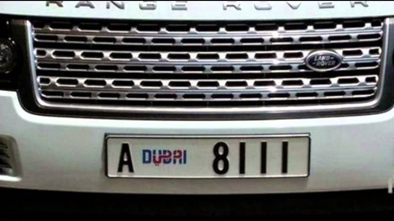 لوحات أرقام ذكية للسيارات تمنع السرقة.. في دبي!