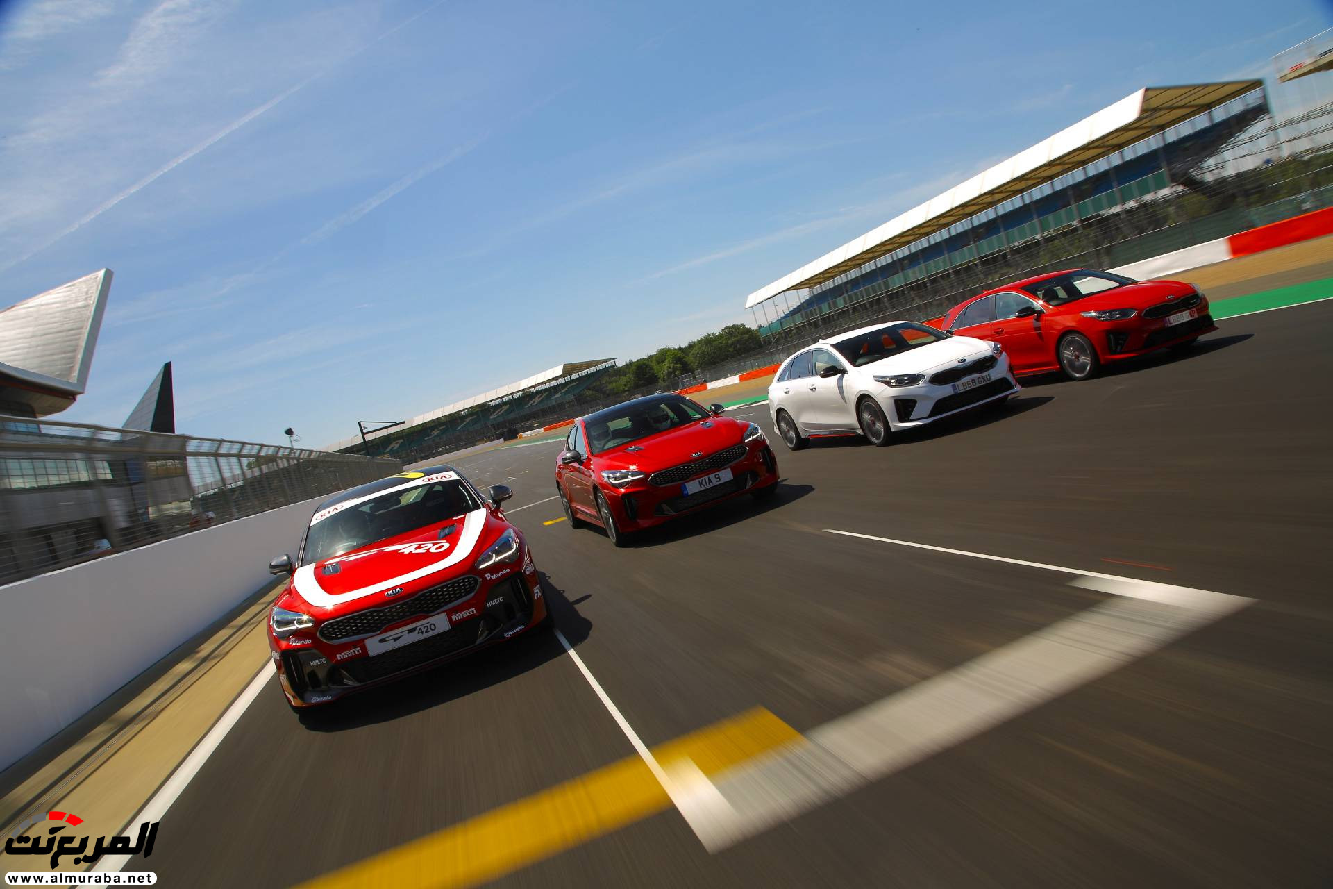 كيا ستينجر GT S تتحول إلى سيارة سباق اختبارية 5