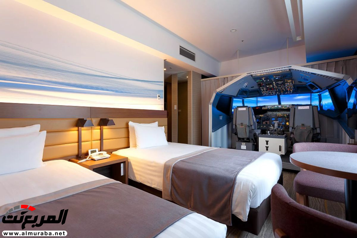 فندق ياباني يقدم تجربة ركوب الطائرات داخل إحدى غرفه! 9