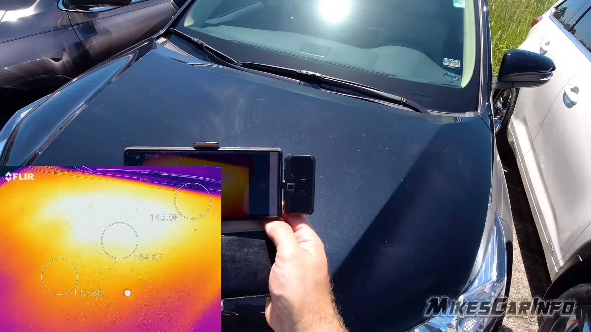 "بالفيديو" لأي مدى تختلف درجة حرارة السيارة اعتماداً على لونها؟ 11