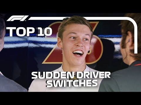 بالفيديو - شاهد 10 سائقين تم إستبدالهم خلال موسم الفورمولا 1 للأسباب التالية 1