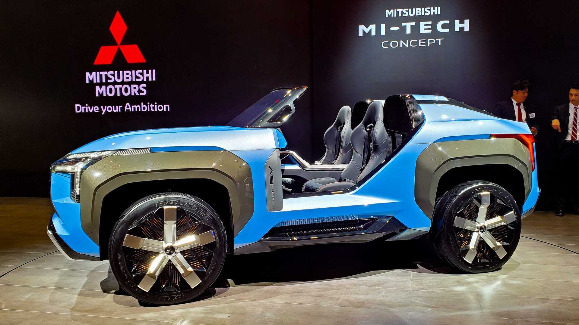 ميتسوبيشي Mi-Tech هي SUV اختبارية بدون أبواب ولا سقف 27