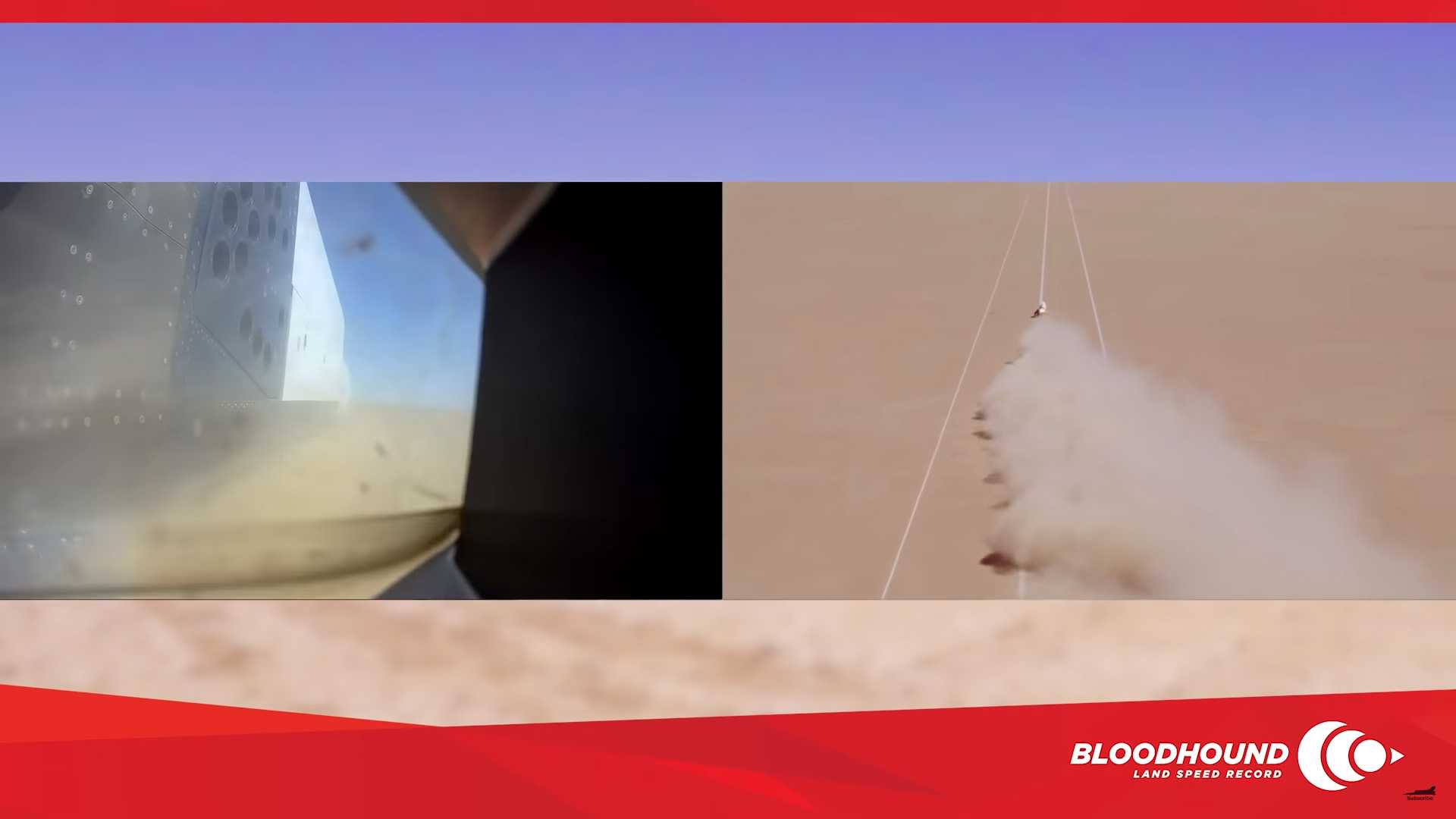 "بالفيديو" السيارة الصاروخية بلودهاوند تتخطى سرعة 800 كم/س 5