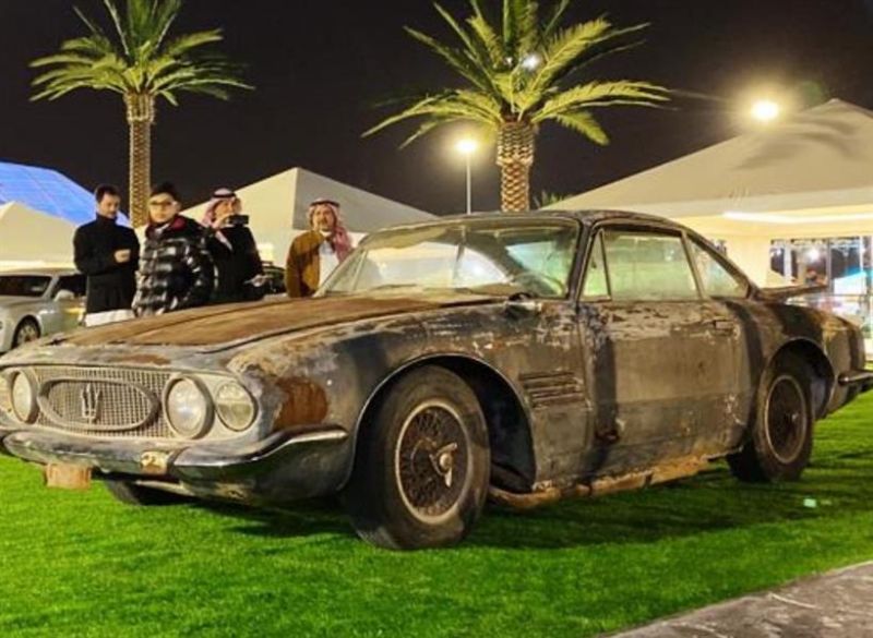 "بالصور" سيارة مازيراتي تشليح تباع بسعر لا يصدق في الرياض 11