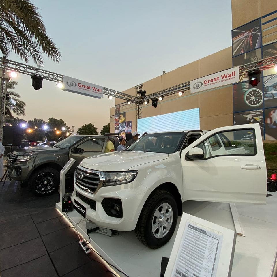 نظرة على بيك أب وينجل 7 2020 في معرض السيارات السعودي الدولي 4