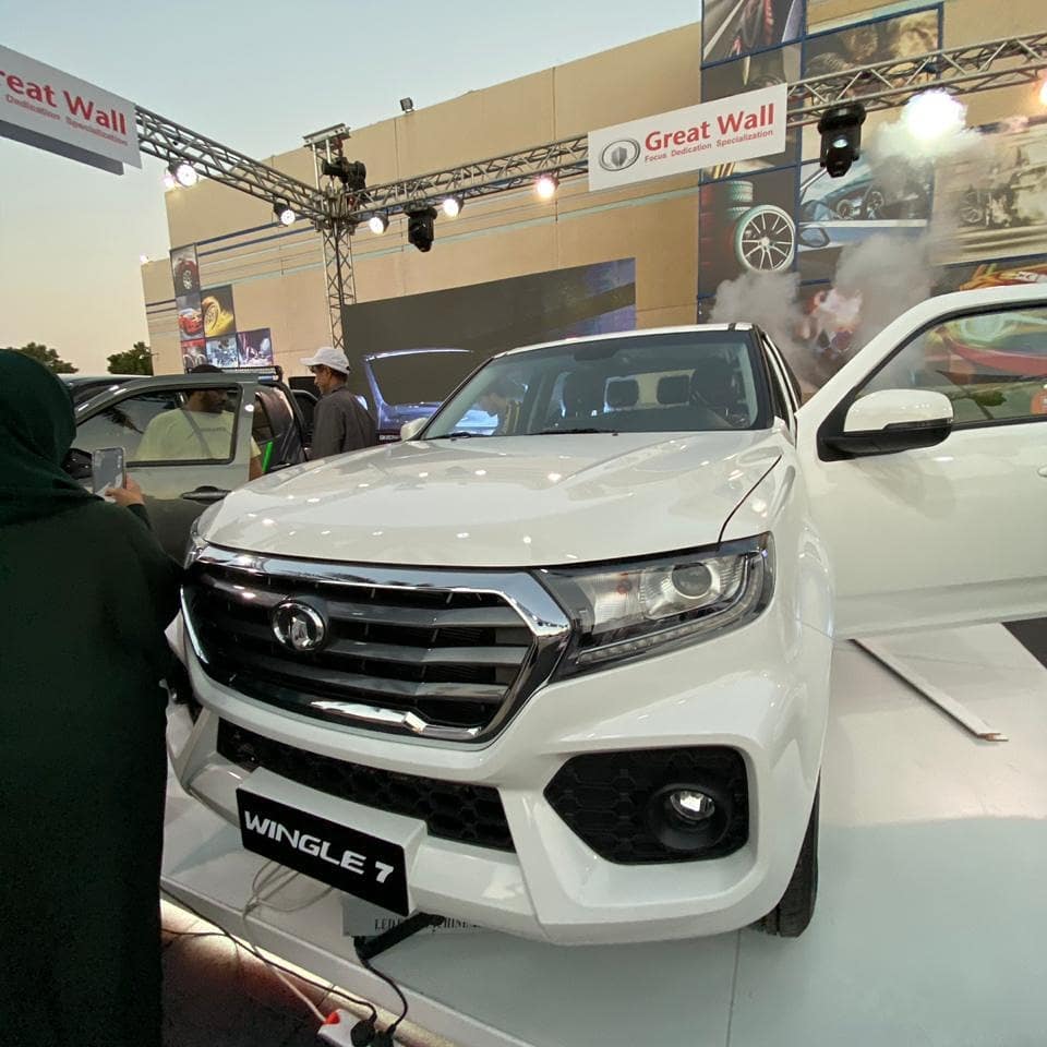 نظرة على بيك أب وينجل 7 2020 في معرض السيارات السعودي الدولي 15