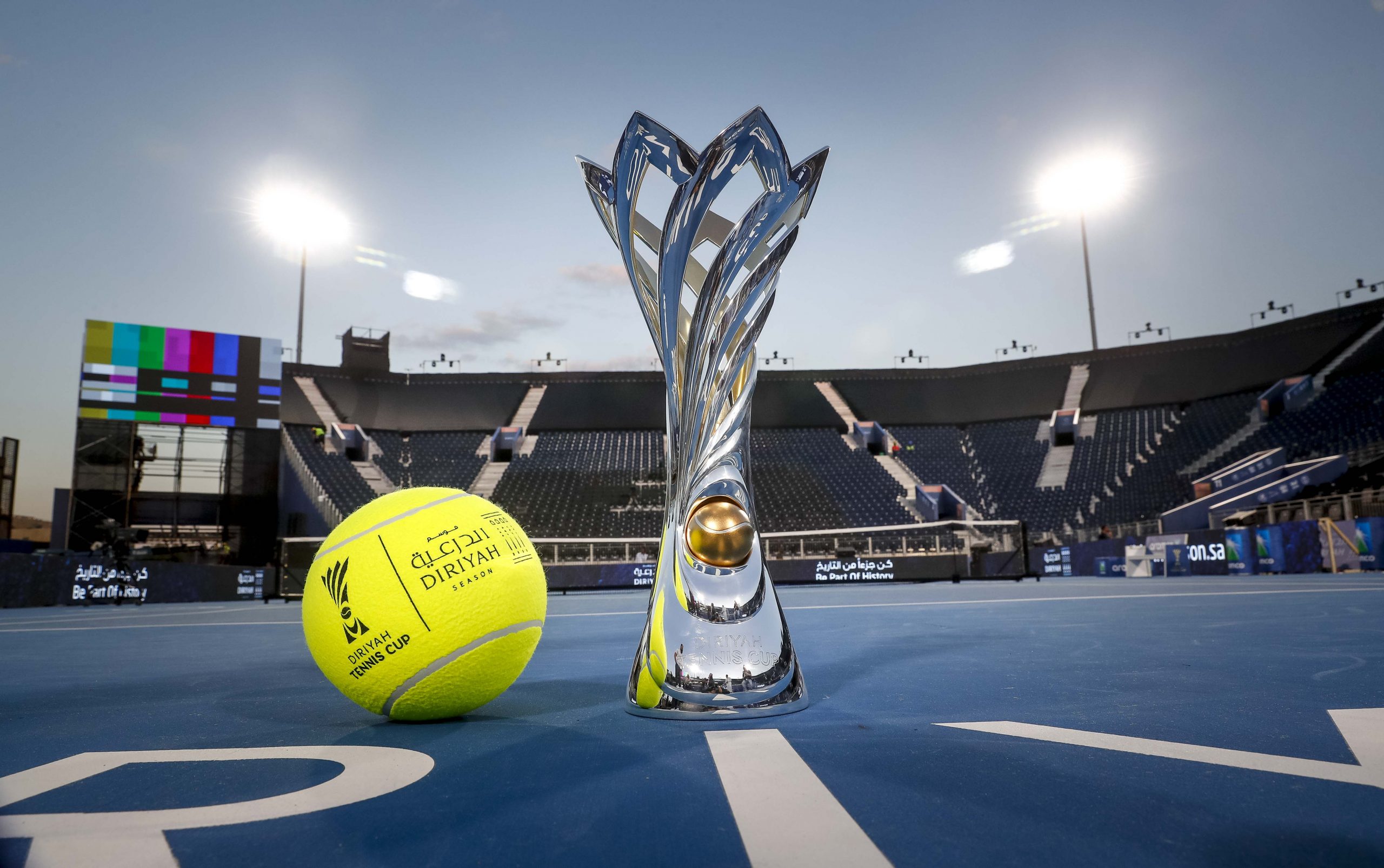 نجوم التنس متحمسون لصنع التاريخ عشية افتتاح بطولة كأس الدرعية للتنس 9