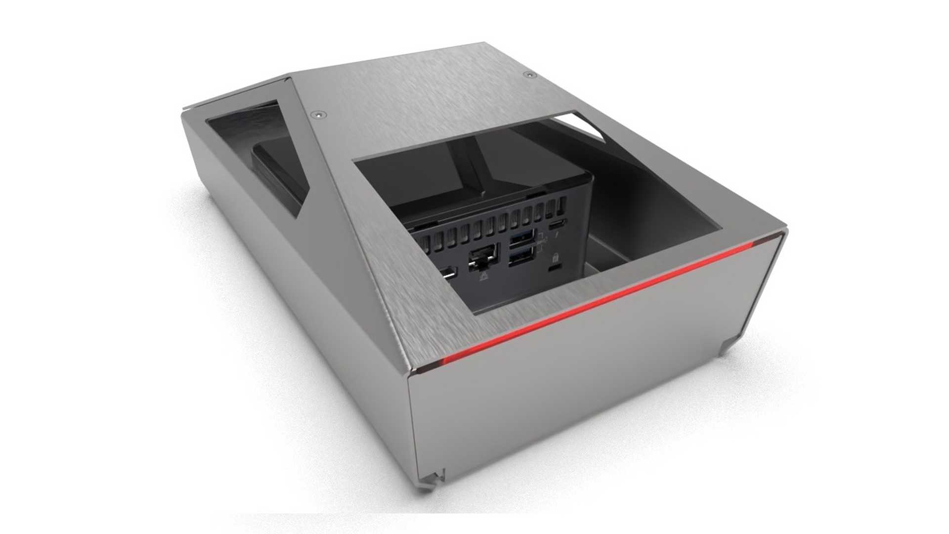 طرح صندوق كمبيوتر بتصميم مشابه لتيسلا سايبرتراك 19