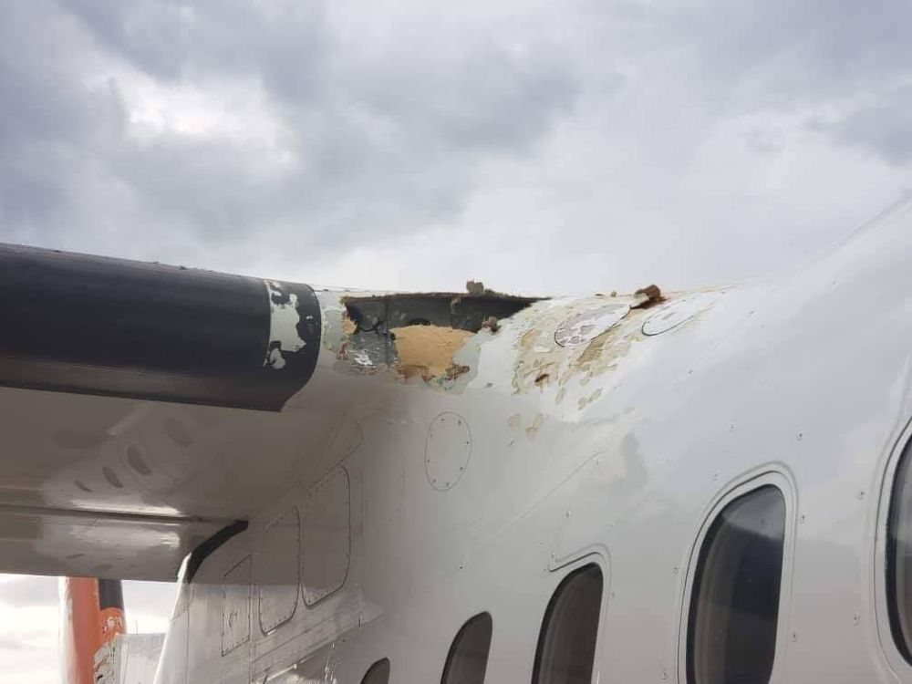 "بالصور" ركاب طائرة ينجون من موت محقق في زامبيا 15