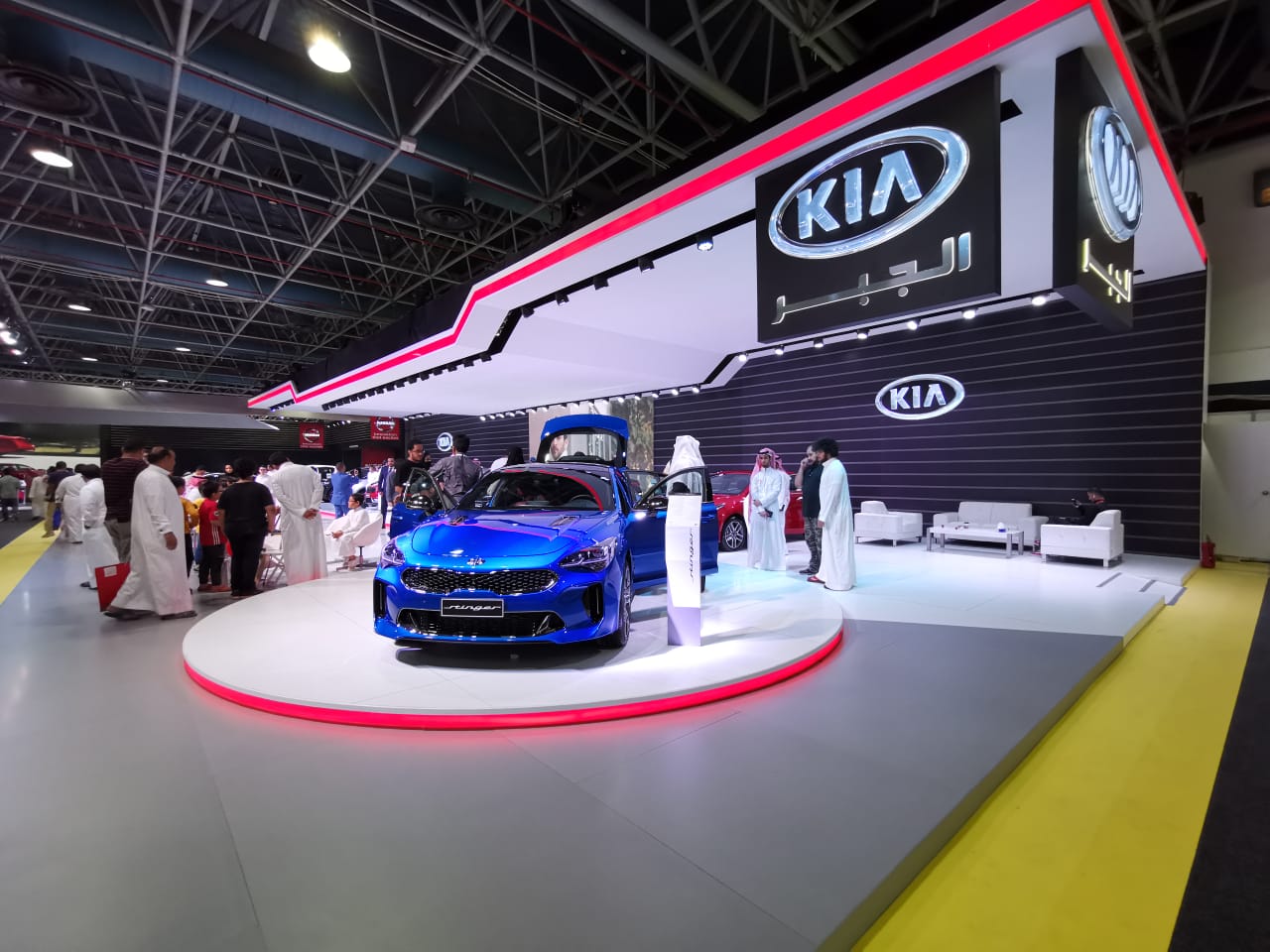 "كيا الجبر" تكشف الستار عن أربع سيارات جديدة في معرض جدة الدولي 1