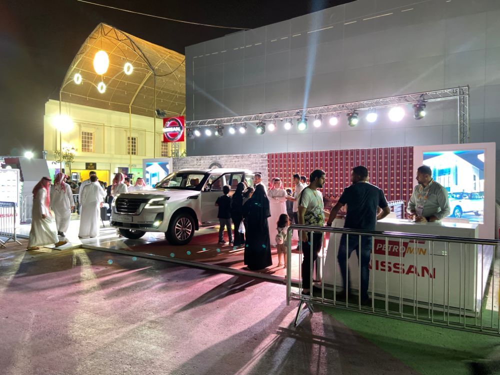 سيارات نيسان تزيّن موسم الرياض