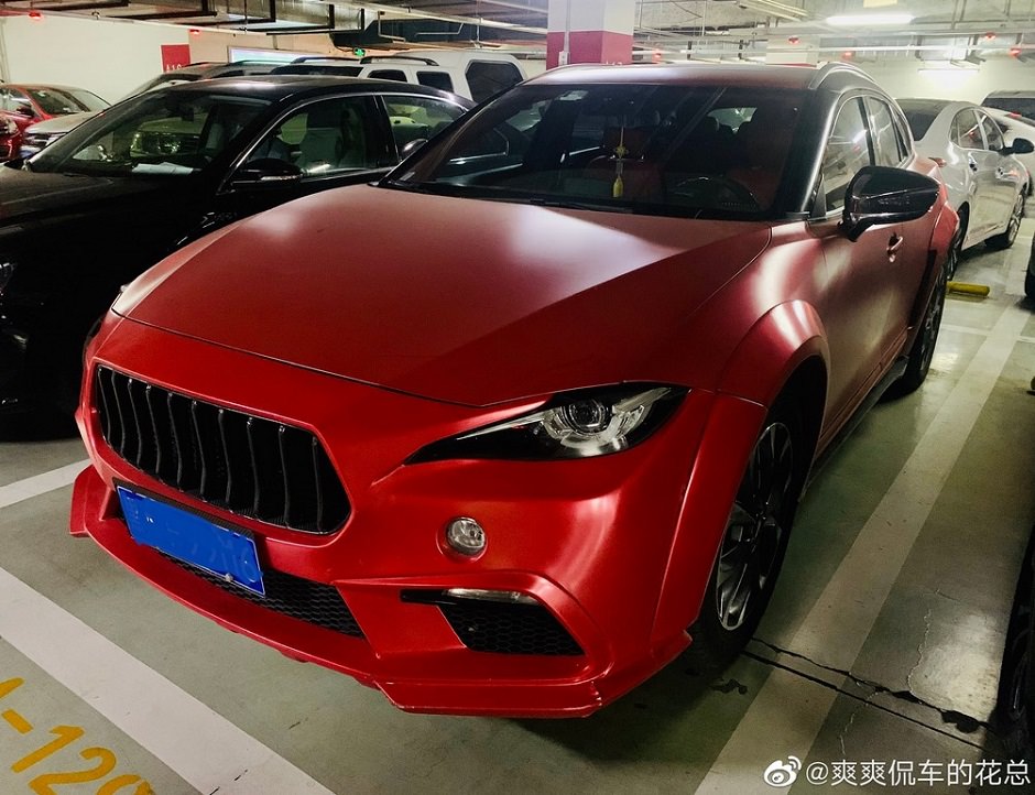 ظهور سيارة إيطالية فاخرة مزيفة في الصين.. فما نوعها؟ 2