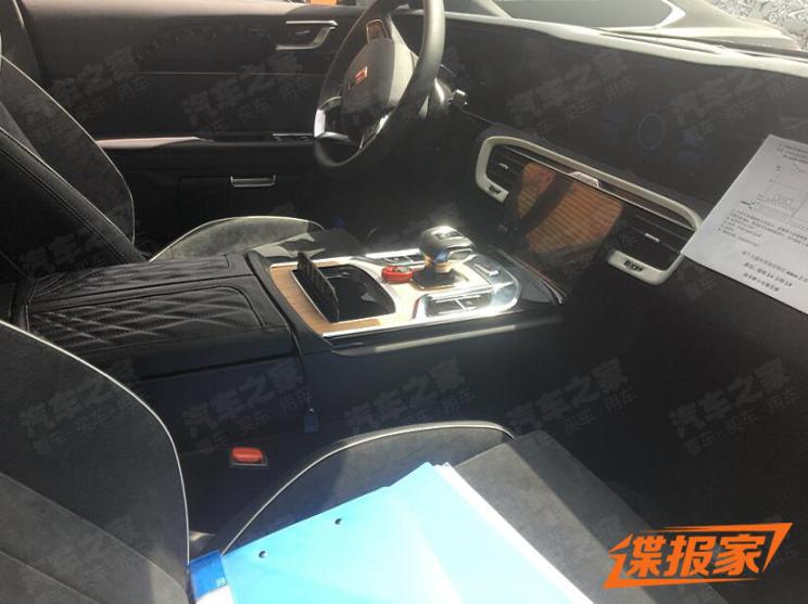 هونجكي SUV الصينية الفاخرة تظهر في صور تجسسية بوضوح 22