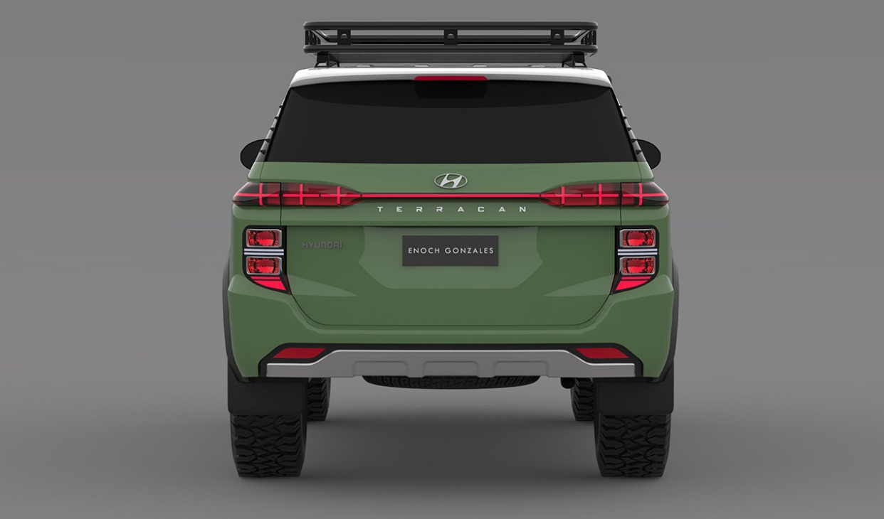 هيونداي SUV منافسة لاندكروزر تظهر بتصميم تخيلي 14