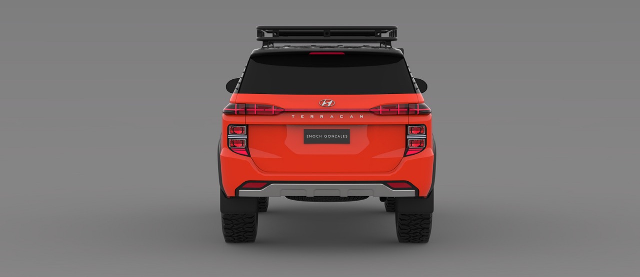 هيونداي SUV منافسة لاندكروزر تظهر بتصميم تخيلي 9