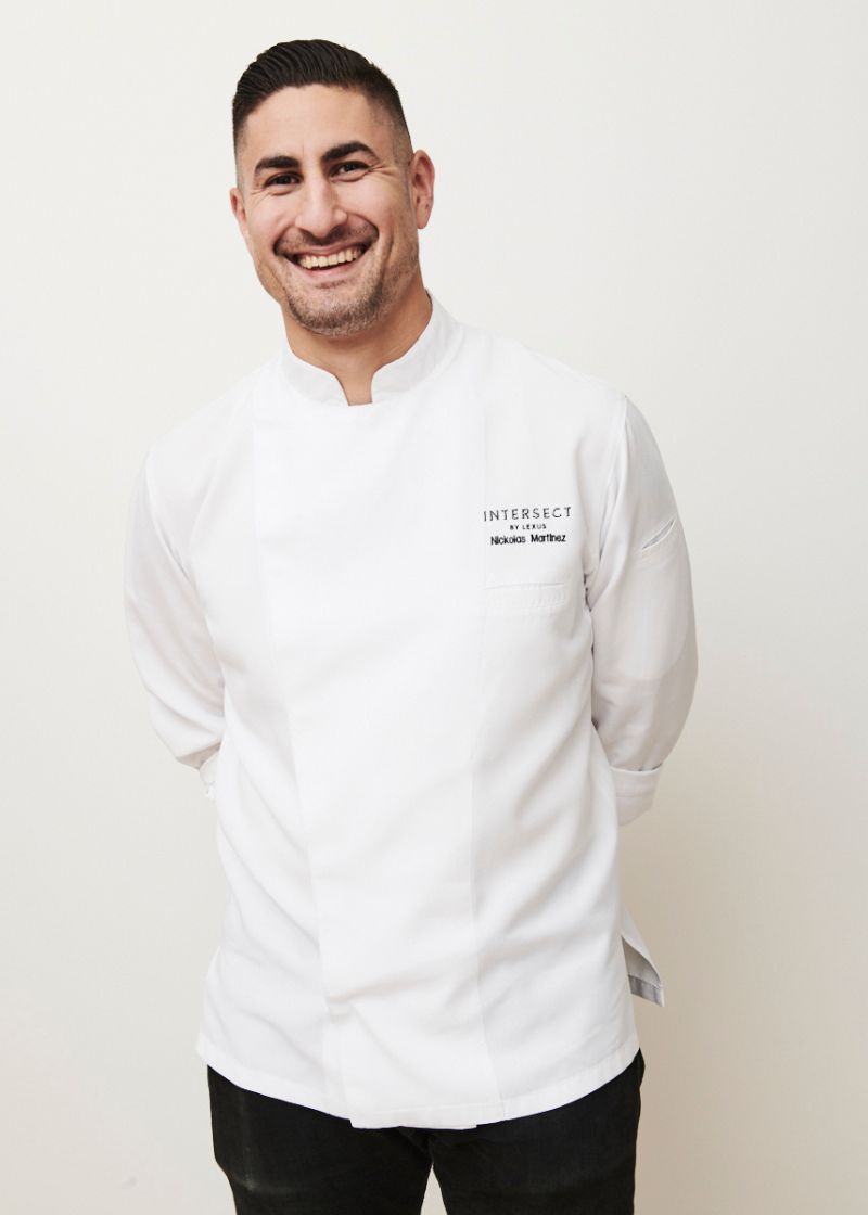 نيكولاس مارتينيز هو أحدث خبراء طهي لكزس 7