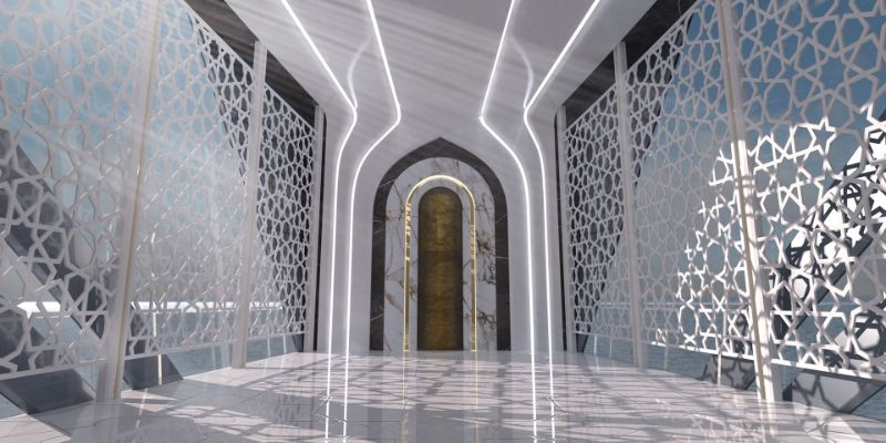 يخت بتصميم مستوحى من التراث الإسلامي ومسجد على سطحه 31