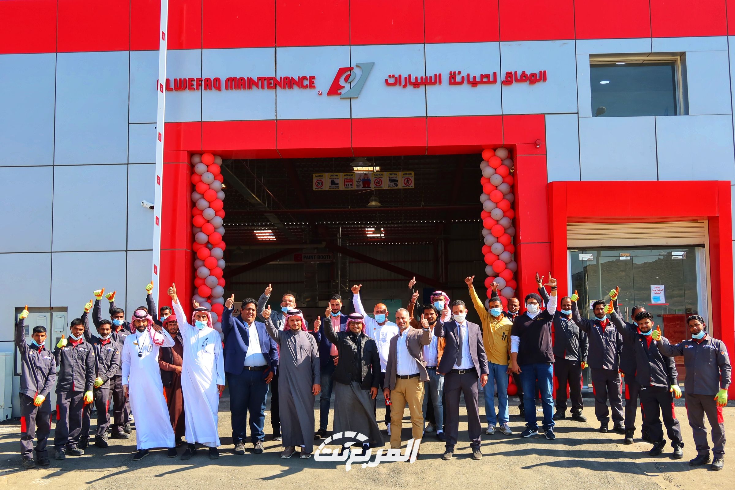 شاهد افتتاح فرع الوفاق لصيانة السيارات بمدينة أبها 1