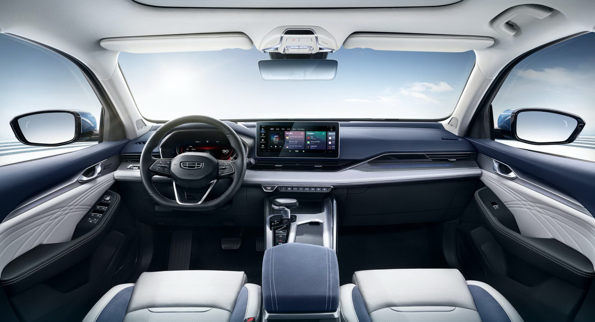 جيلي وتينسنت ستطوران داخليات سيارات ذكية وتقنيات قيادة ذاتية 4