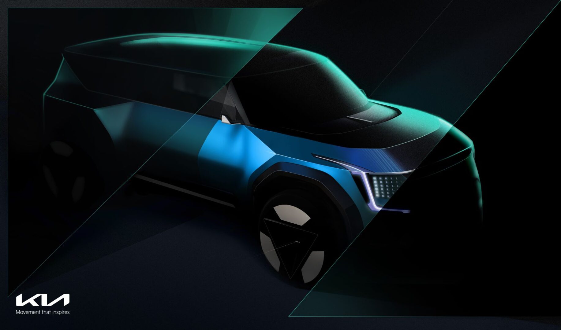“كيا” تروّج لسيارتها الجديدة Concept EV9 التي تجسد رؤيتها كمزود لحلول التنقل المستدام