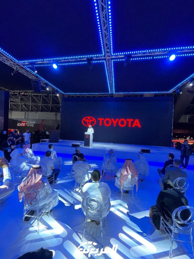 تويوتا رايز 2022 الكروس أوفر الشبابية تنطلق بمعرض جدة للسيارات 8