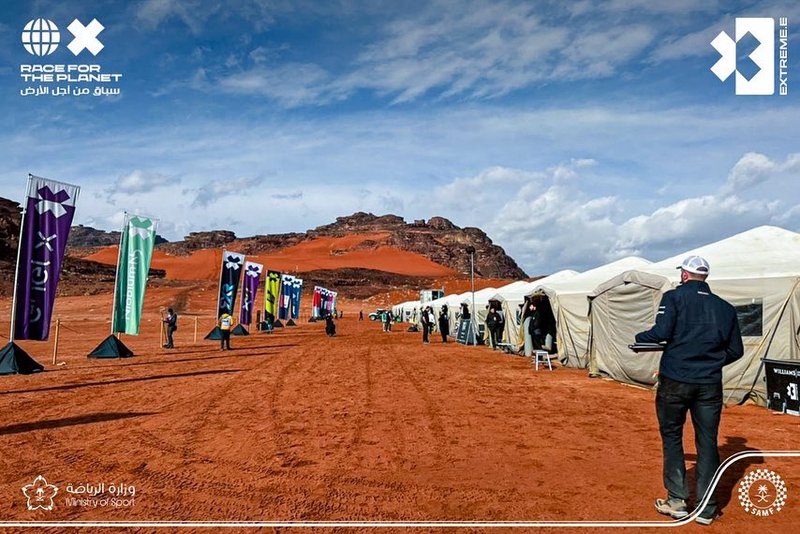 صحراء مدينة المستقبل "نيوم" تستعد لاستقبال المرحلة الأولى من بطولة إكستريم إي 5