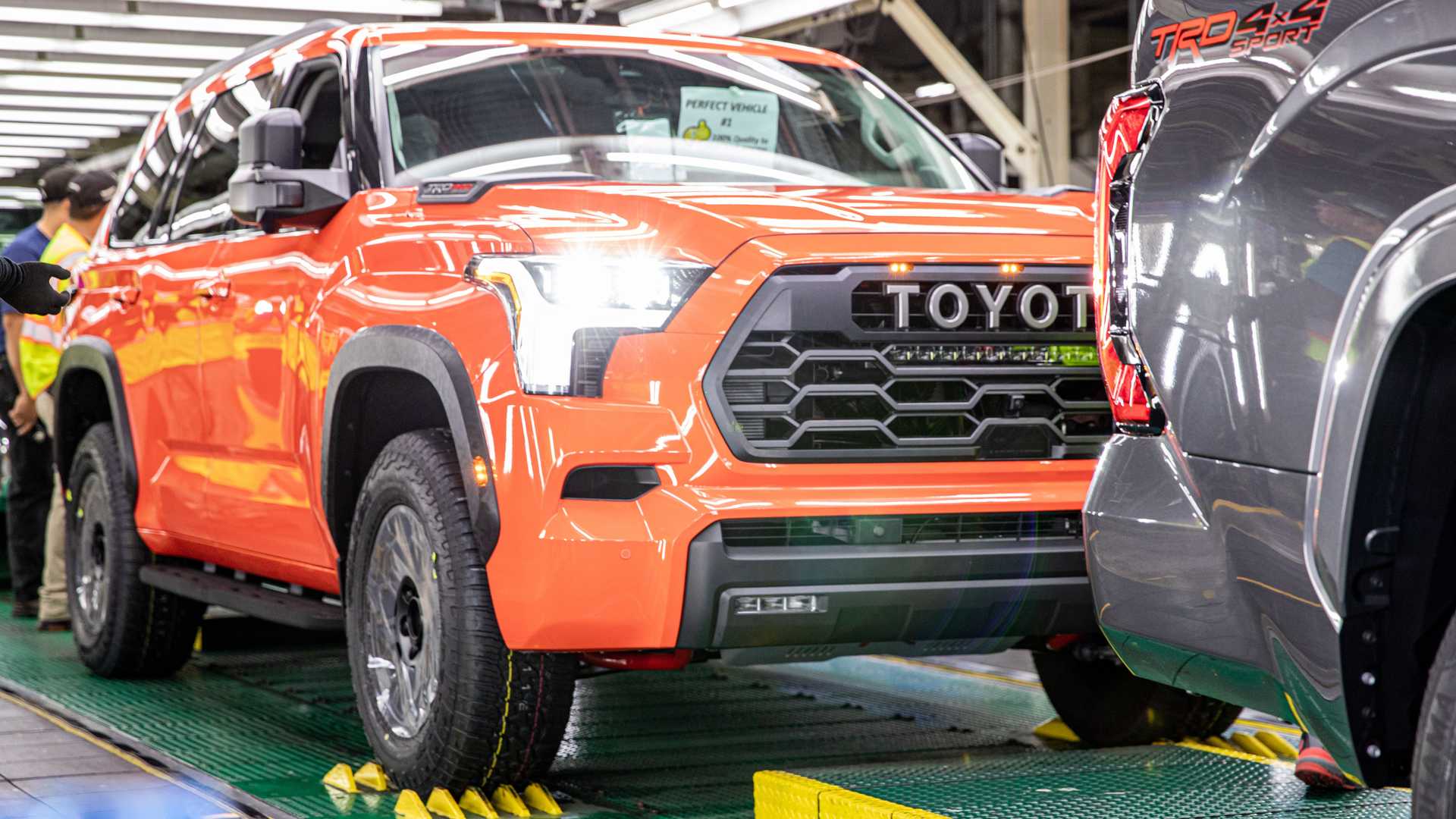 رسمياً، بدء إنتاج تويوتا سيكويا 2023 الجيل الثالث الجديد في مصنع تكساس 2