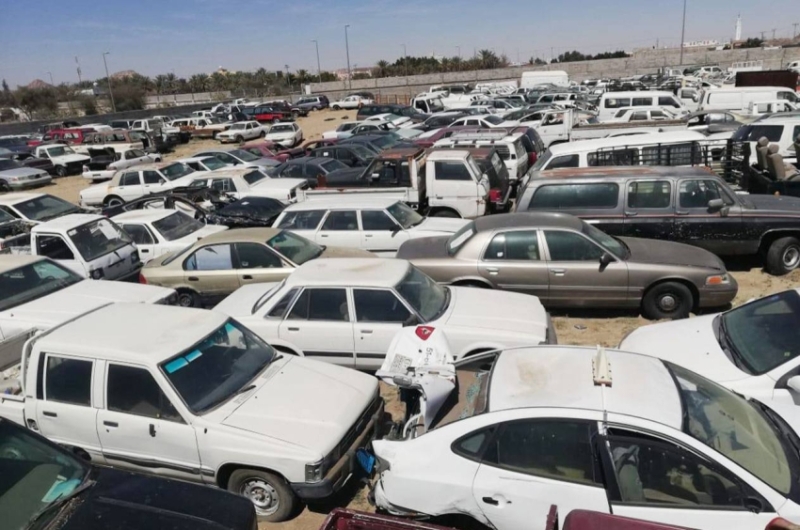 رسوم اسقاط السيارات التالفة في السعودية, المربع نت