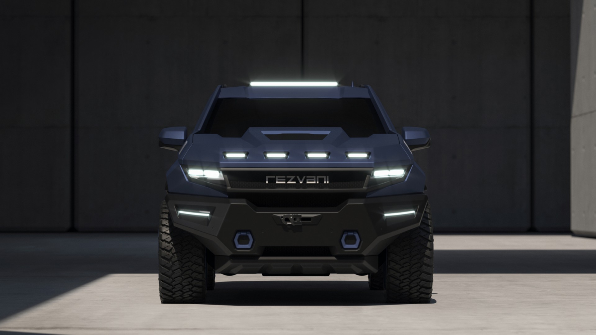 ريزفاني فينجنس هي SUV عسكرية جديدة مبنية على كاديلاك اسكاليد 16