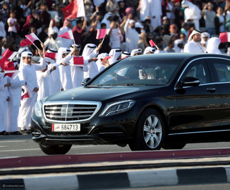 سيارات أمير قطر,الشيخ تميم, المربع نت