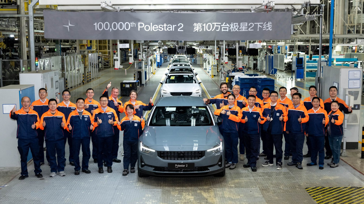بولستار التابعة لفولفو وجيلي تحتفل بإنتاج 100 ألف سيارة بولستار 2 كهربائية في عصر الكورونا
