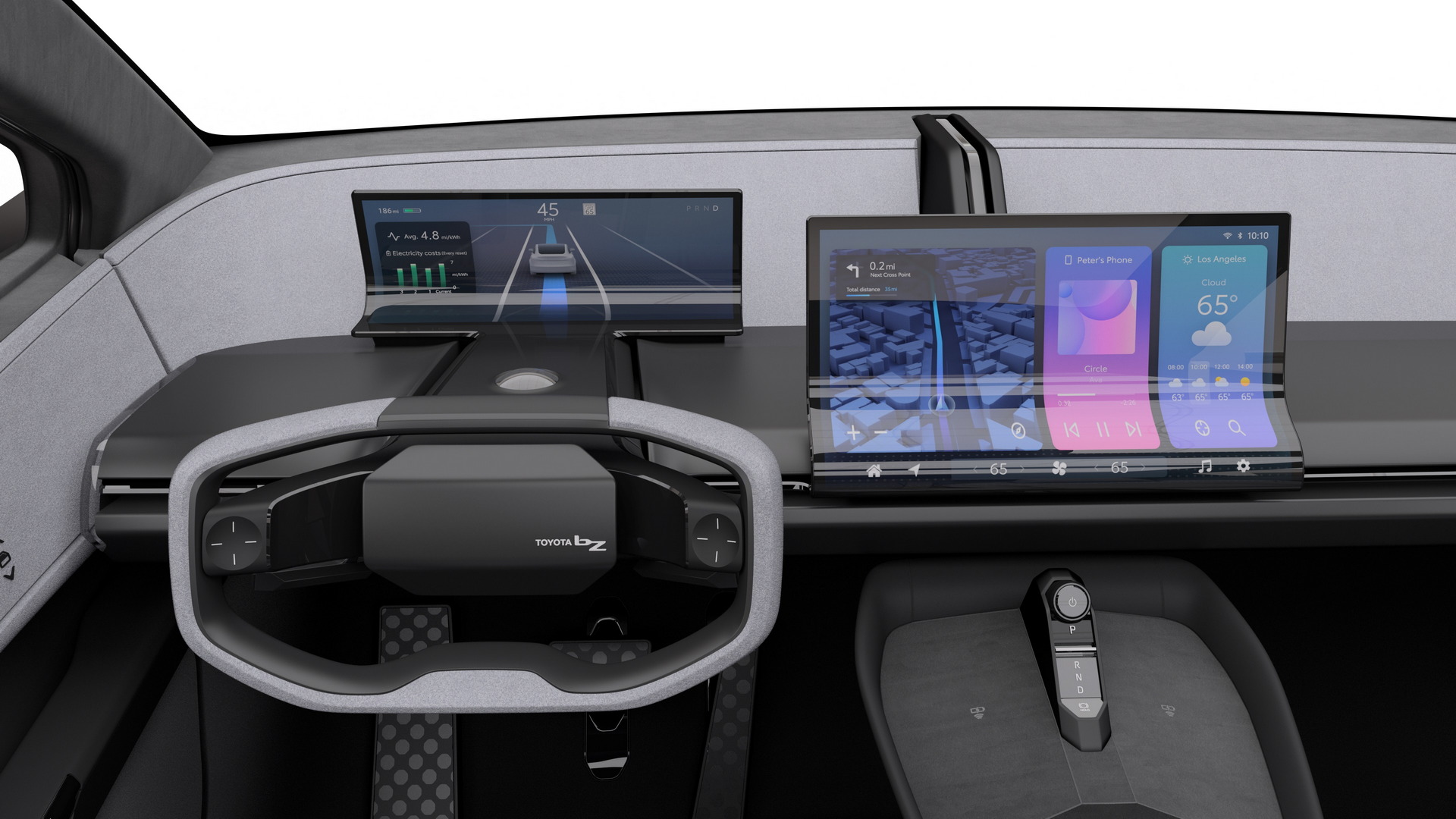 تدشين تويوتا bZ كومباكت SUV الكهربائية الجديدة كلياً بتصميم انسيابي وداخلية عصرية 6