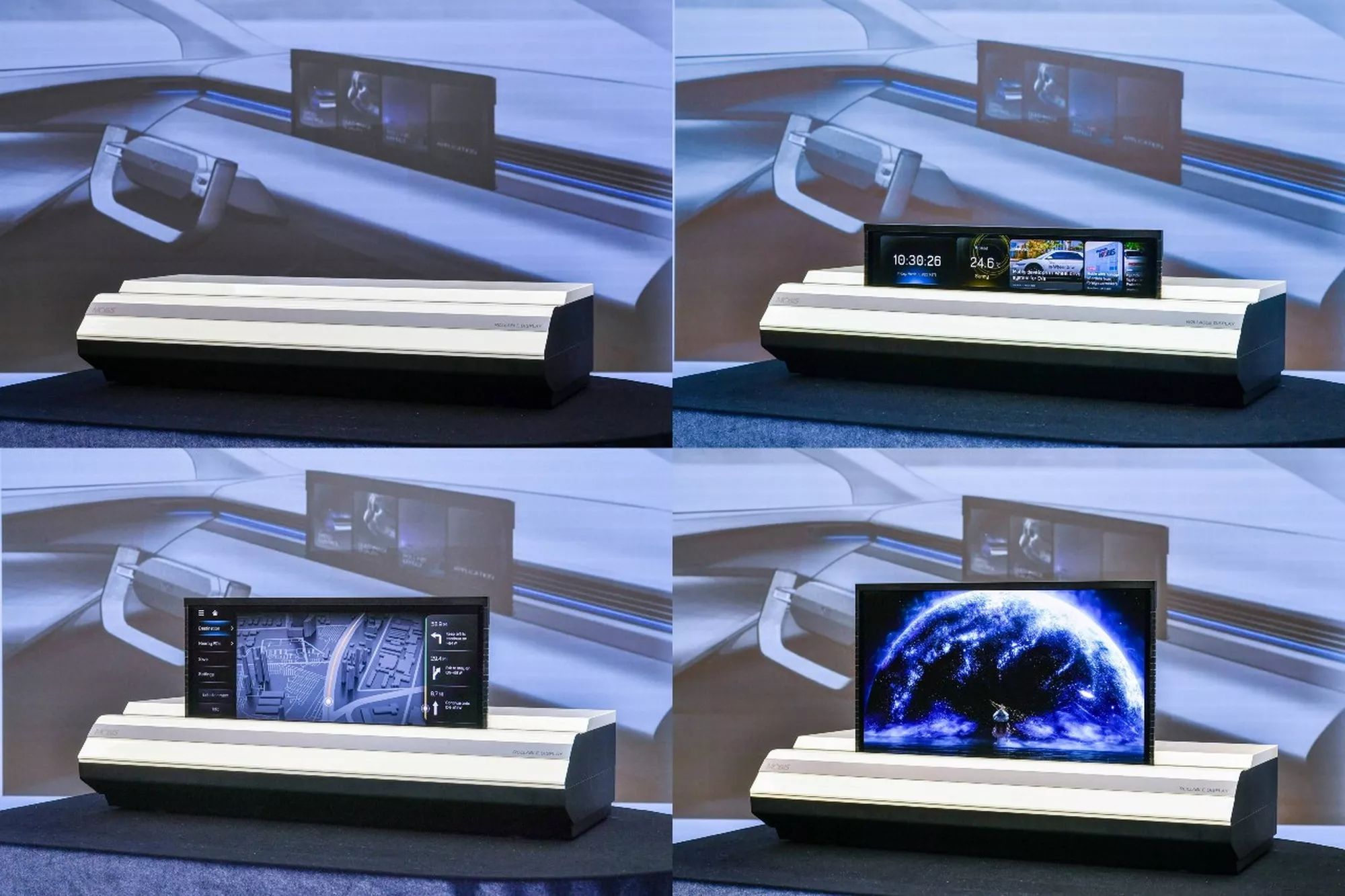 هيونداي تكشف عن شاشة ثورية جديدة يمكن طيها وإخفاؤها داخل لوحة القيادة 2