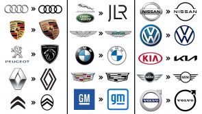 تعرف على أبرز 15 عملية تحديث لشعارات شركات السيارات خلال الأعوام الماضية