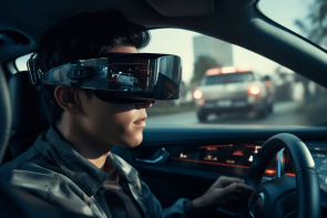 تويوتا تقدم براءة اختراع جديدة لاستخدام نظارات الواقع الافتراضي أثناء القيادة