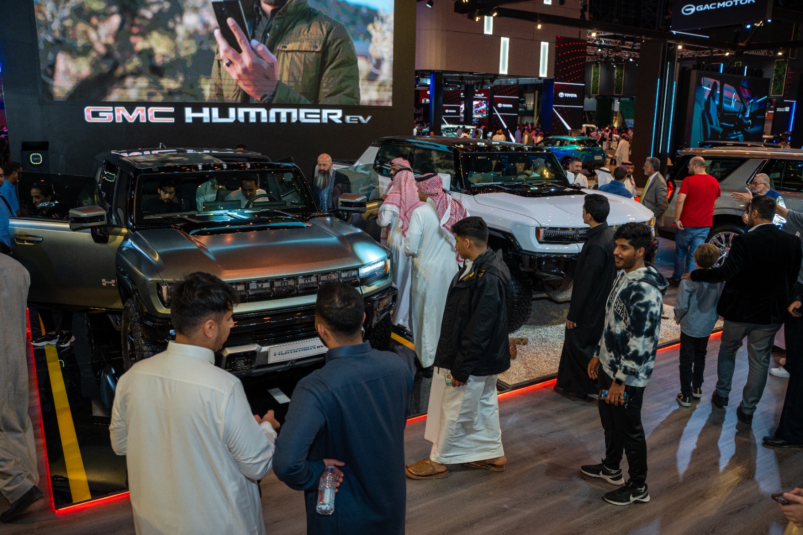 شركة الجميح للسيارات تكشف عن سيارة جي إم سي HUMMER EV الكهربائية لأول مرة في المملكة. 2