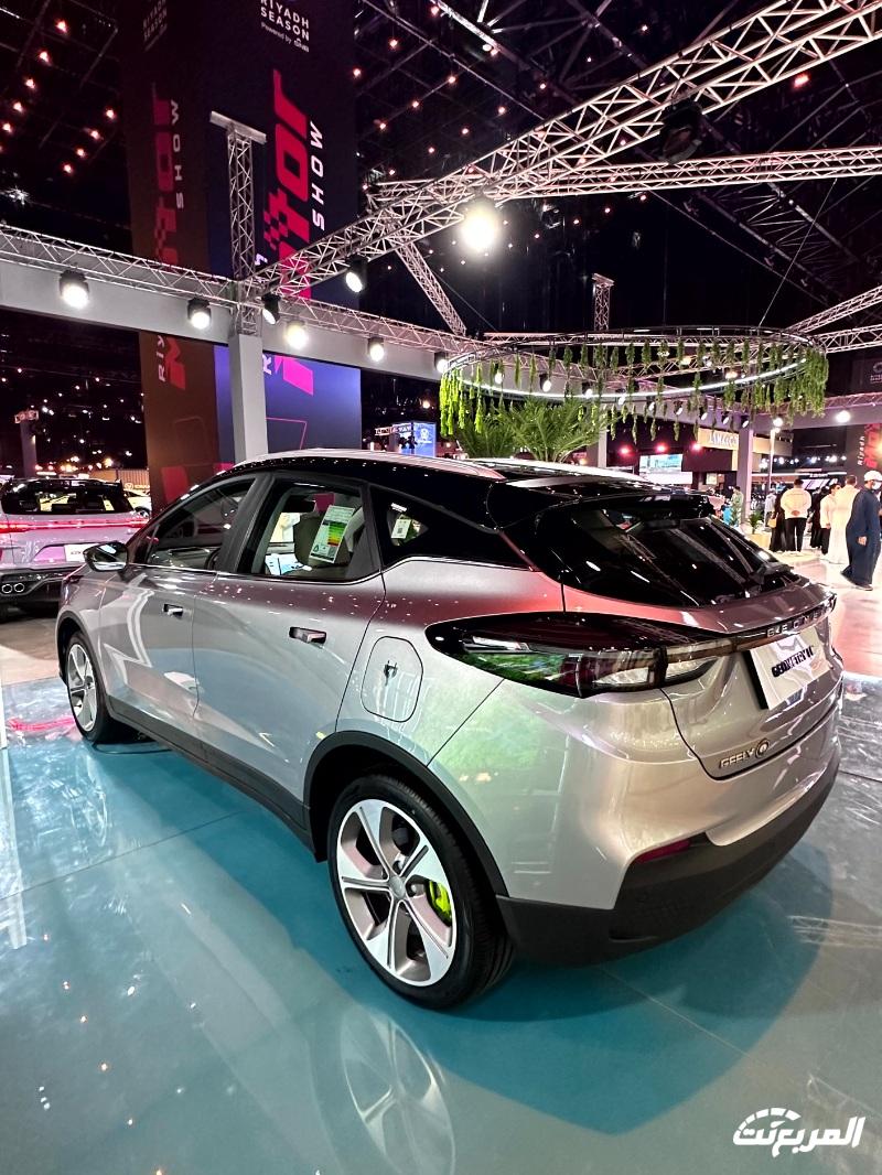 جيلي في معرض الرياض تكشف عن طراز كهربائي وآخر يعمل بالميثانول وسيارة سيدان متوسطة الحجم 47