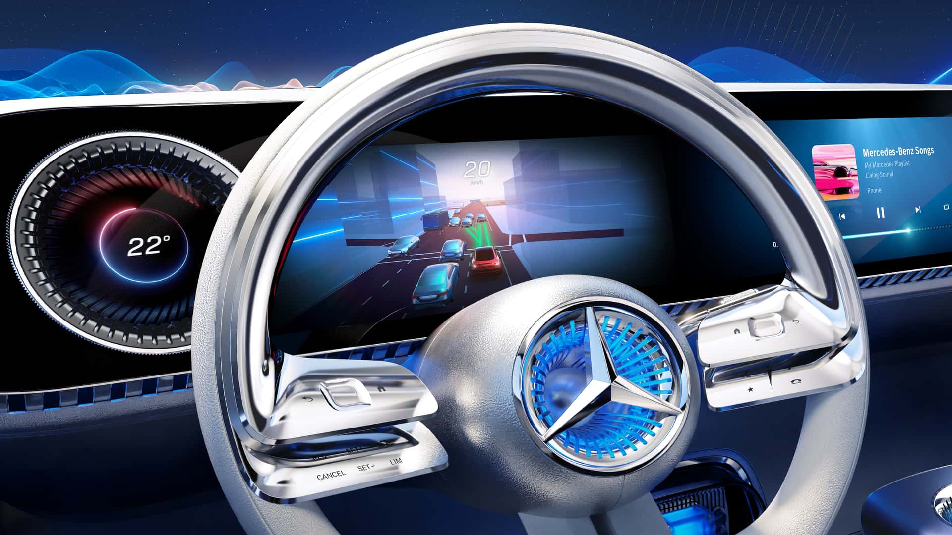 مرسيدس تكشف عن الجيل الجديد من نظام التشغيل لسياراتها بتقنيات مبتكرة جديدة 3