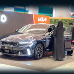 الجبر التجارية تستعرض سيارة K5 المتألقة في مجمع ذا فيو مول بالرياض