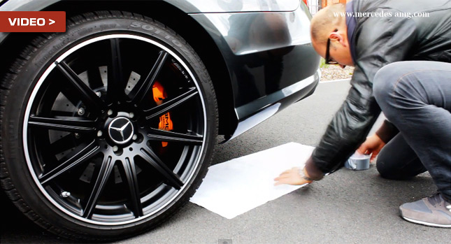 “بالفيديو” مرسيدس AMG ترسم اجمل اللوحات الفنية Mercedes’ AMG