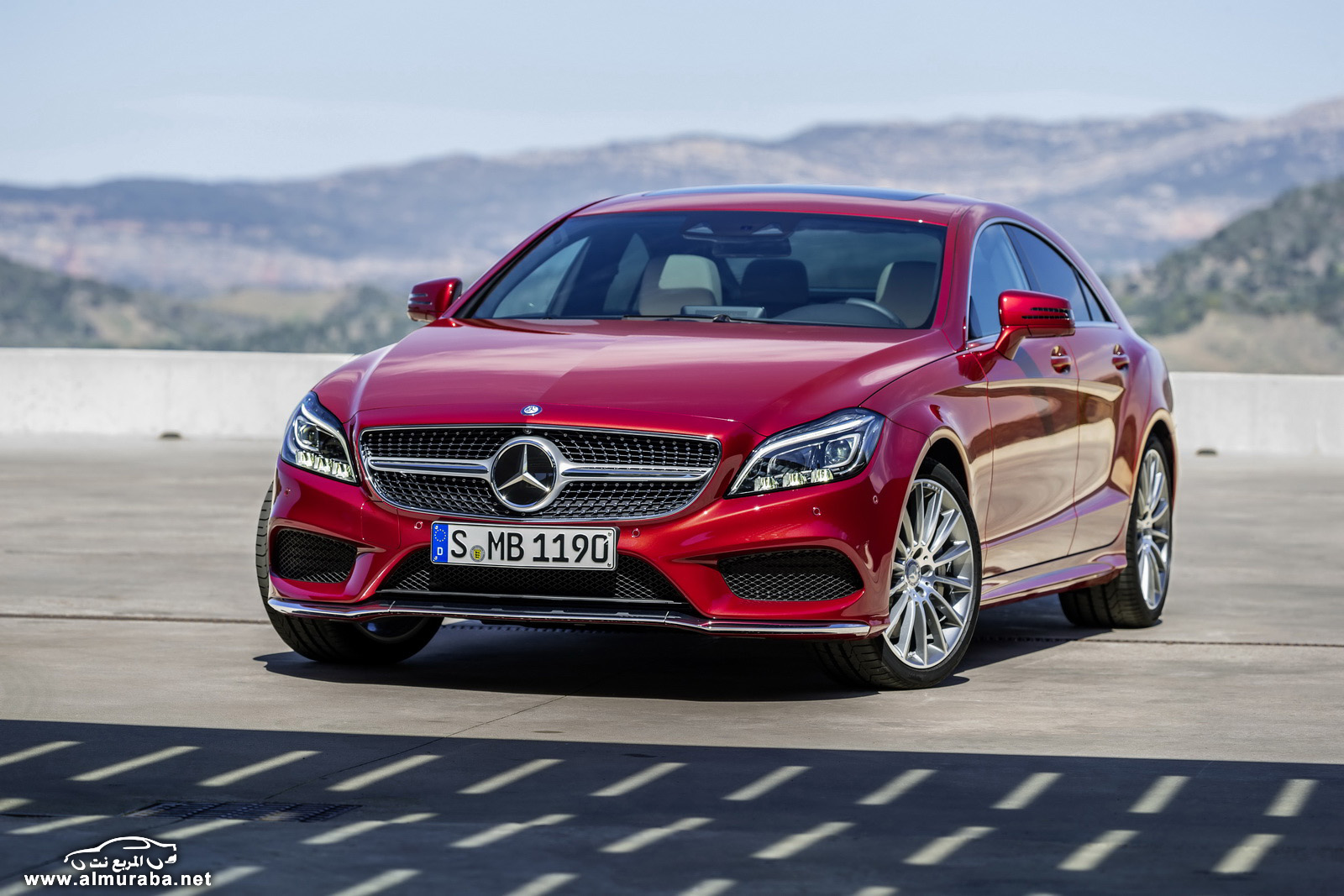 مرسيدس تغير مصابيح الفئة سي ال اس 2015 الجديدة Mercedes-Benz CLS