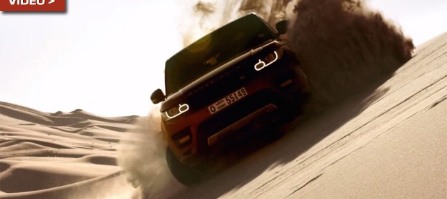 "فيلم وثائقي" رنج روفر سبورت تعبر أكبر صحراء رملية في العالم Range Rover Sport 2014 1
